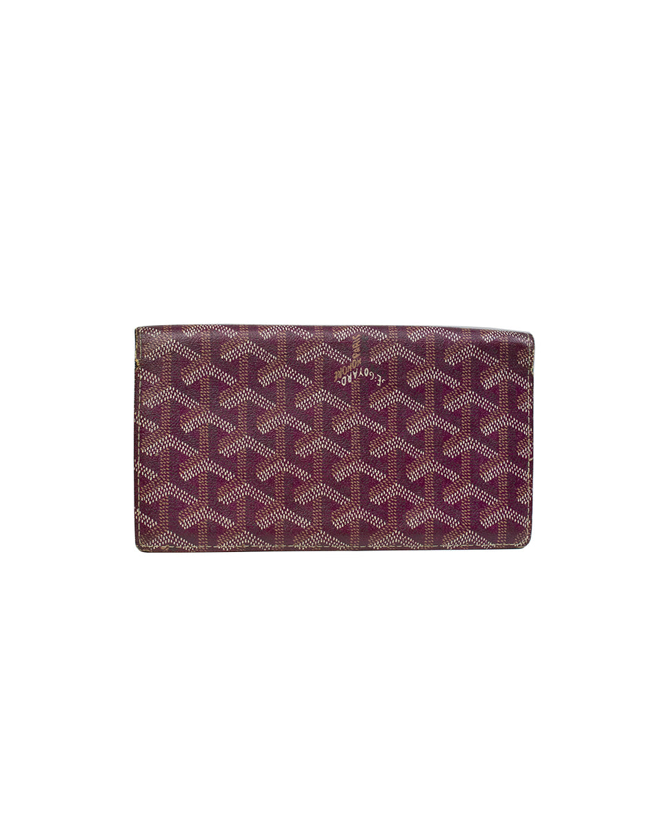 Wallet Goyard Burgundy in Other - 36627910