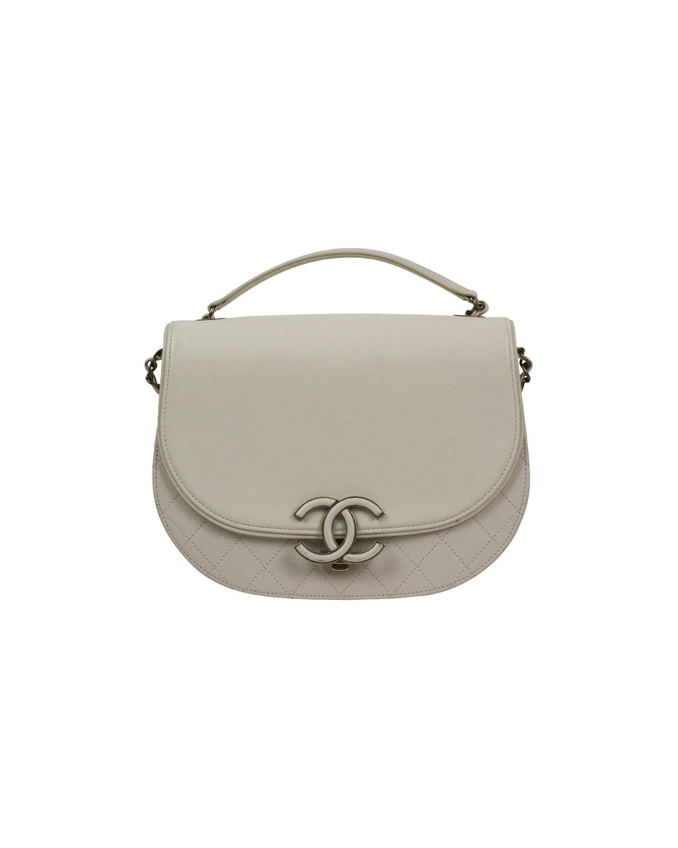 Chanel Coco Curve Ivory Flap Bag