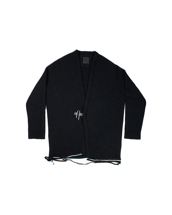 Givenchy Black Wool Padlock Cardigan Matthew Williams