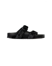 Load image into Gallery viewer, Rick Owens Birkenstock Arizona Fur Black Sandals Size 42 Paris