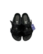 Load image into Gallery viewer, Rick Owens Birkenstock Arizona Fur Black Sandals Size 42 Paris Top