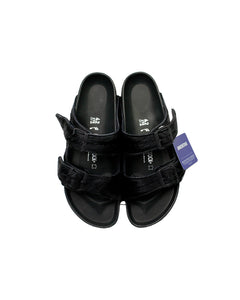 Rick Owens Birkenstock Arizona Fur Black Sandals Size 42 Paris Top