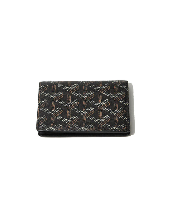 Goyard Black Bifold Card Holder 