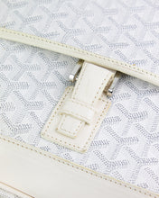 Load image into Gallery viewer, Goyard Grand Bleu MM White Messenger Bag Fastener