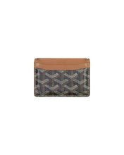 Load image into Gallery viewer, Goyard St. Sulpice Black and Tan Paris Card Holder