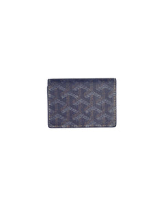 Goyard, Accessories, Goyard Cardholder Dark Navy Blue Wallet Card Holder