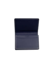 Load image into Gallery viewer, Goyard Bifold Card Holder Blue Wallet Paris Front Inside
