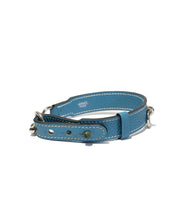 Load image into Gallery viewer, Hermes Light Blue Dog Collar Adjustment Holes