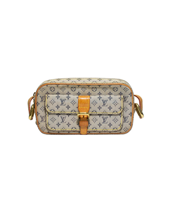 Vintage Louis Vuitton Juliette Mini Lin Denim Crossbody Bag