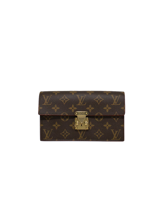 Louis Vuitton Monogram S Lock Belt Pouch By Virgil Abloh 