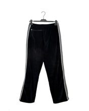 Load image into Gallery viewer, Needles Nepenthes Black Velour Track Pant Back