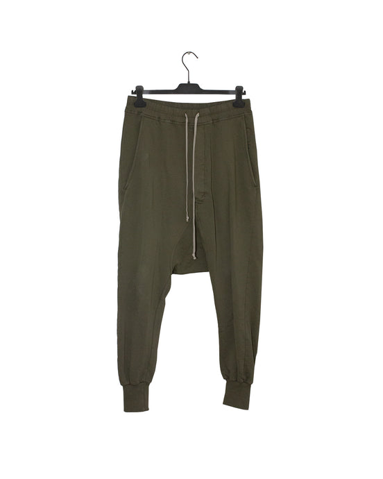 Rick Owens Prisoner Sweatpants Army Green