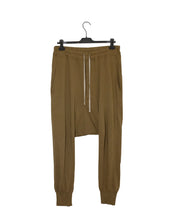Load image into Gallery viewer, Rick Owens Mustard Sweatpants Size Large 