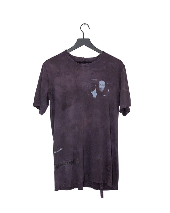 Rick Owens Kembra Pfahler Plum T Shirt