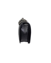 Load image into Gallery viewer, Chanel Boy Bag Caviar Black Medium Paris Left Side