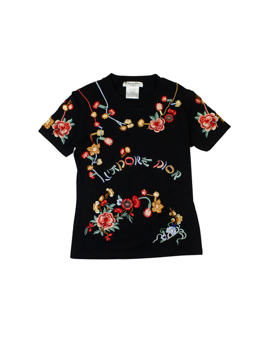 Christian Dior J'adore Koi Fish T Shirt