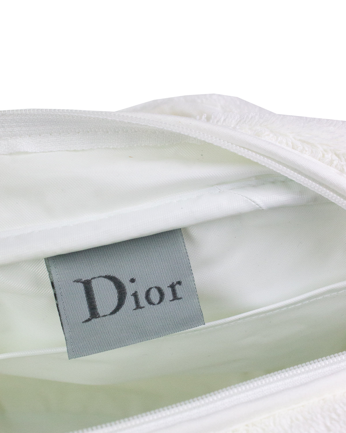 Dior - Authenticated Handbag - Cloth Grey for Women, Good Condition
