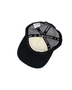 Chrome Hearts White and Black Hollywood USA Trucker Hat Inside