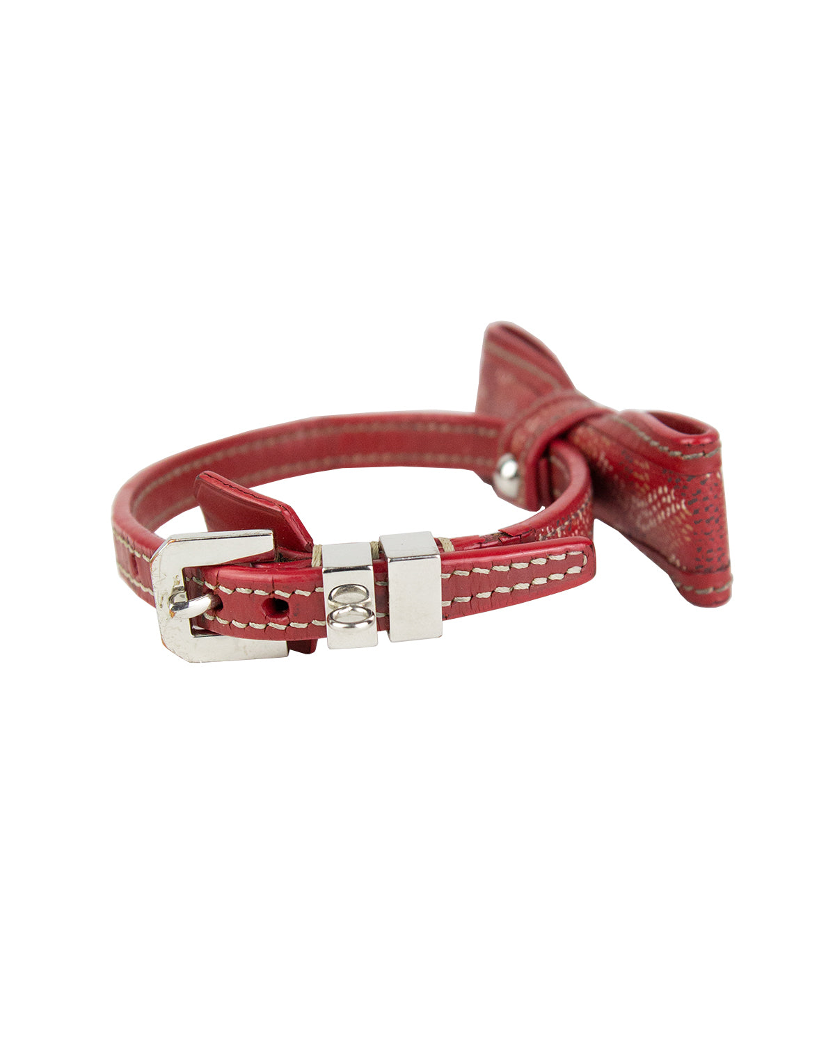Goyard Vintage Edmond Dog Collar - Red Pet Accessories, Decor & Accessories  - GOY35289