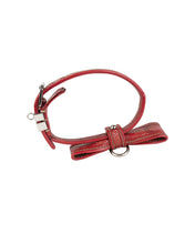 Load image into Gallery viewer, Goyard Dog Collar Red Side Detail