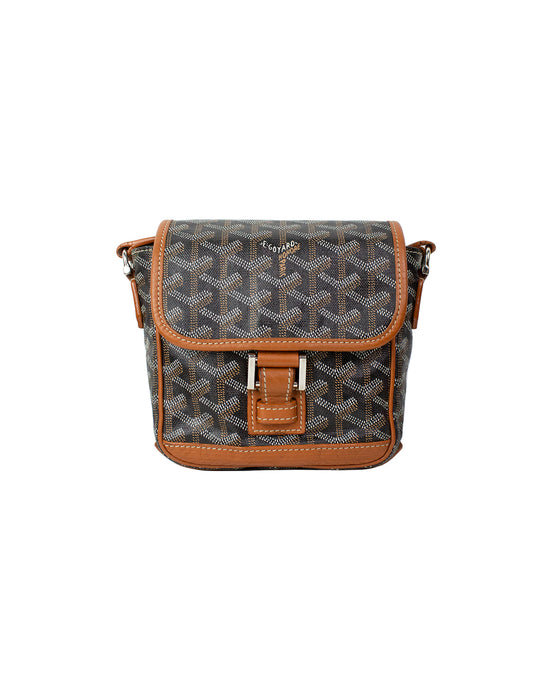 Goyard Grand Bleu Pm Black and Tan