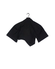 Load image into Gallery viewer, jacquemus black la chemise capri short sleeve shirt back 