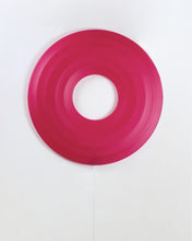 Load image into Gallery viewer, Josh Sperling Pink Donut Lamp Front 