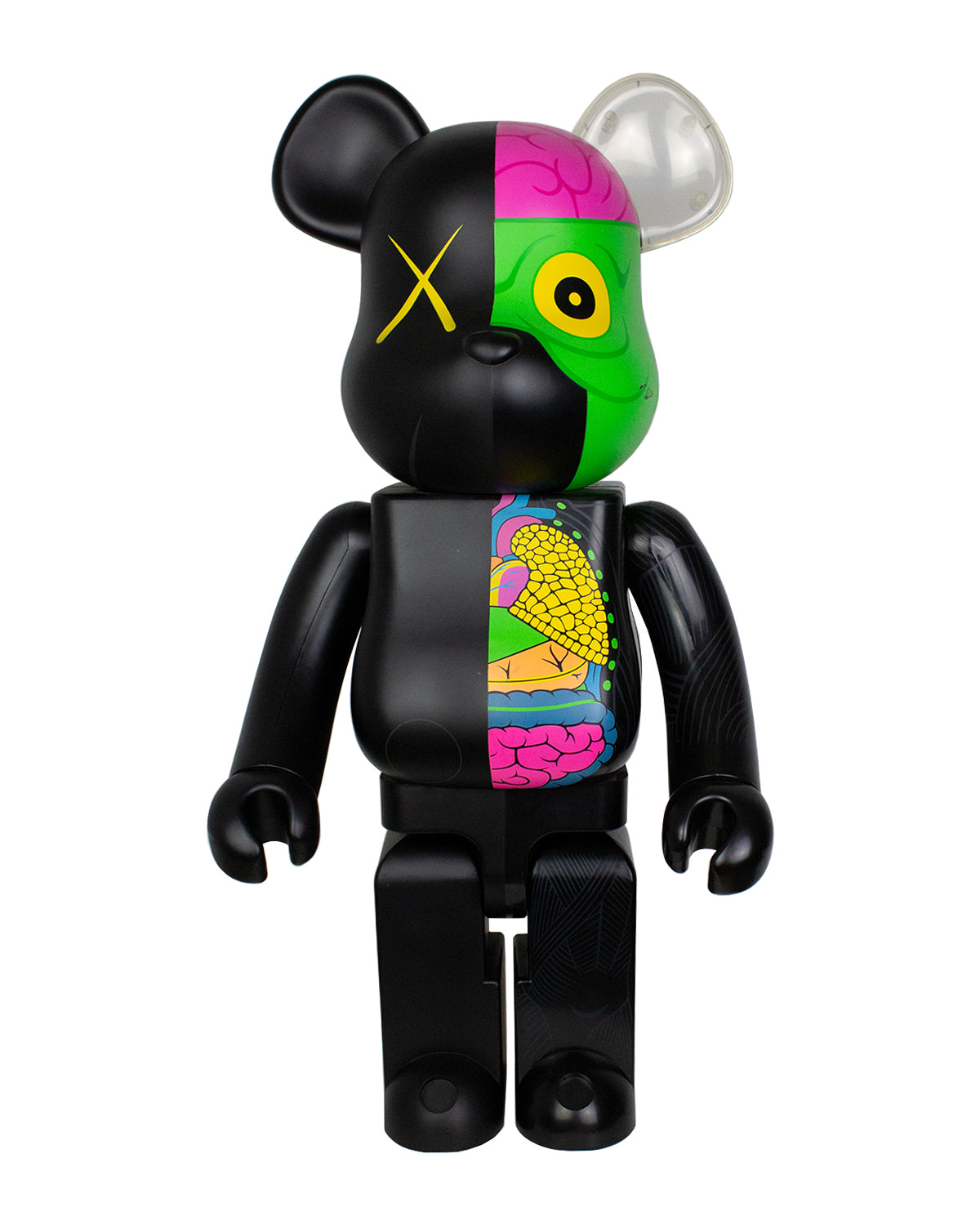 Be@rbrick x Kaws Black Dissected Companion 1000% – eightonethree.