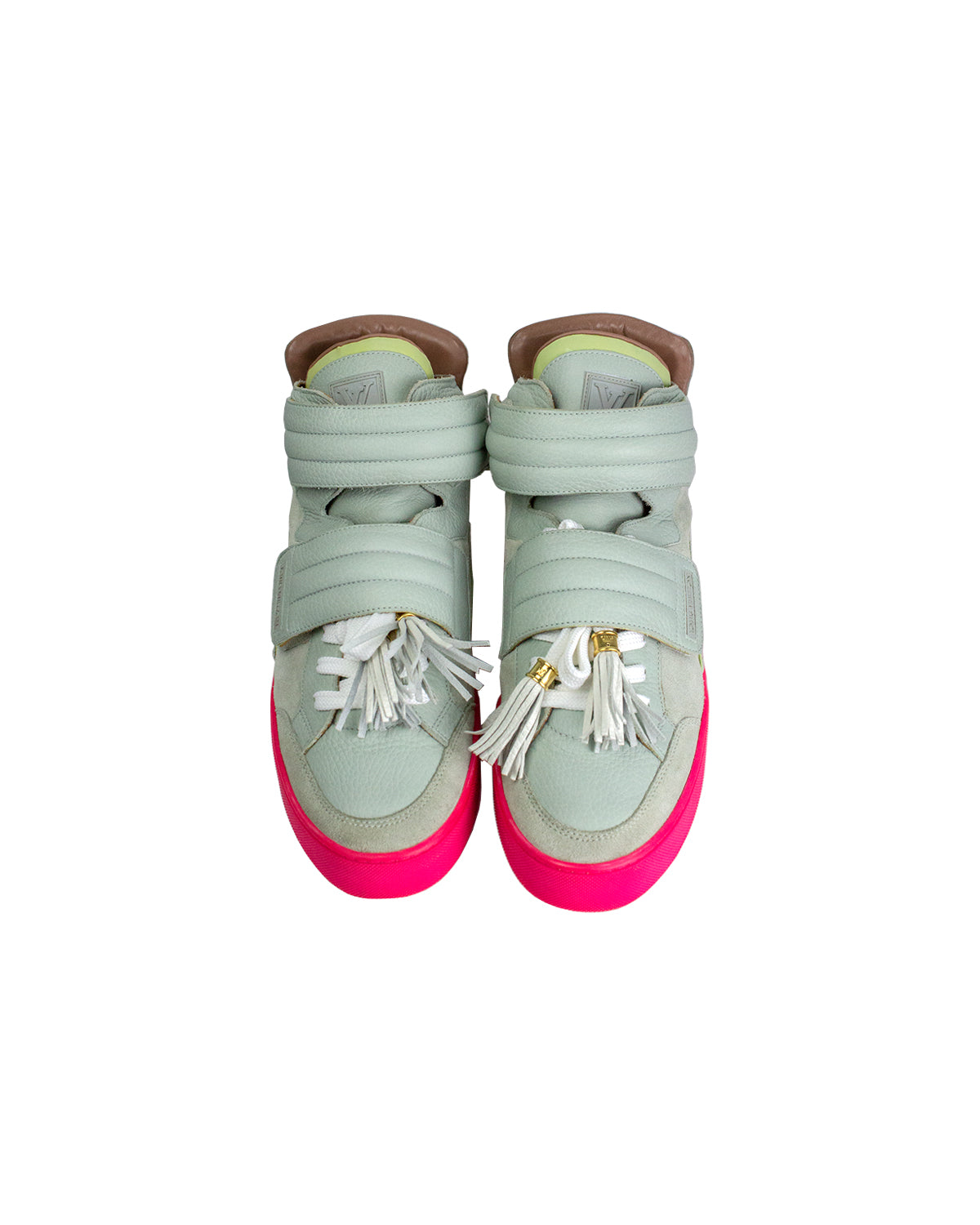 Louis Vuitton Jaspers Kanye Patchwork Zen Grey Pink Men's - YP6U6PMI - GB