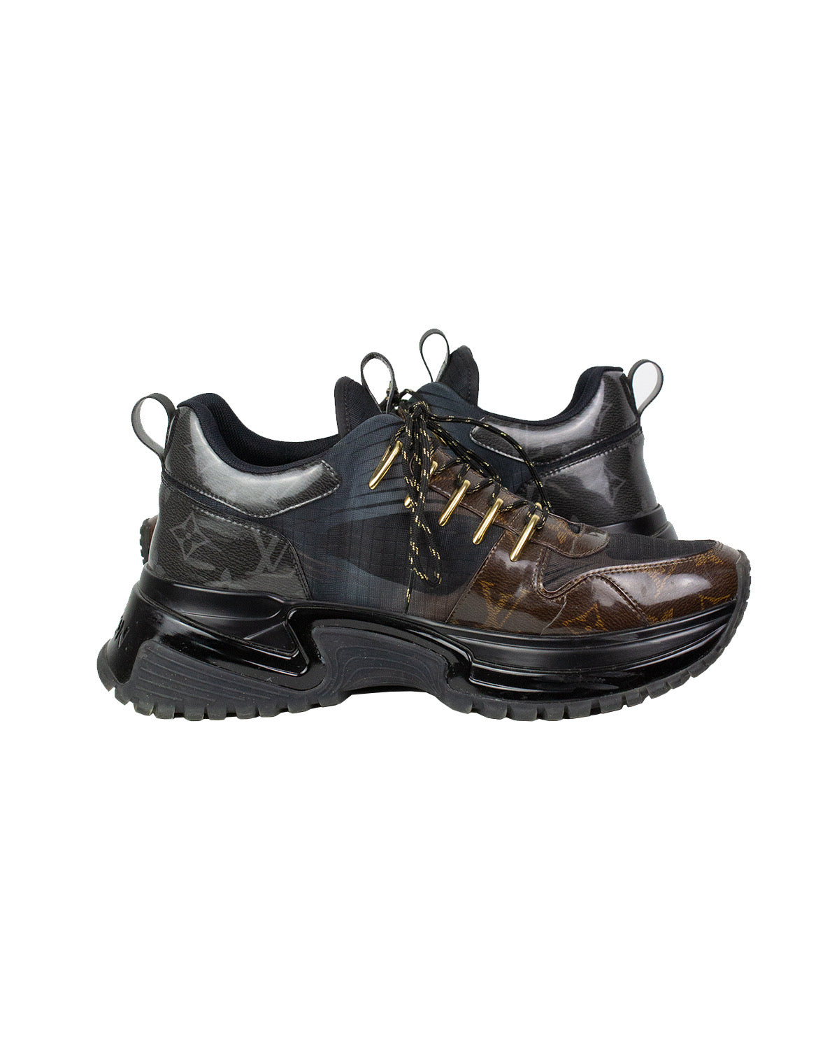 EPPLI, LOUIS VUITTON sneakers 'RUN AWAY', size 38.5.