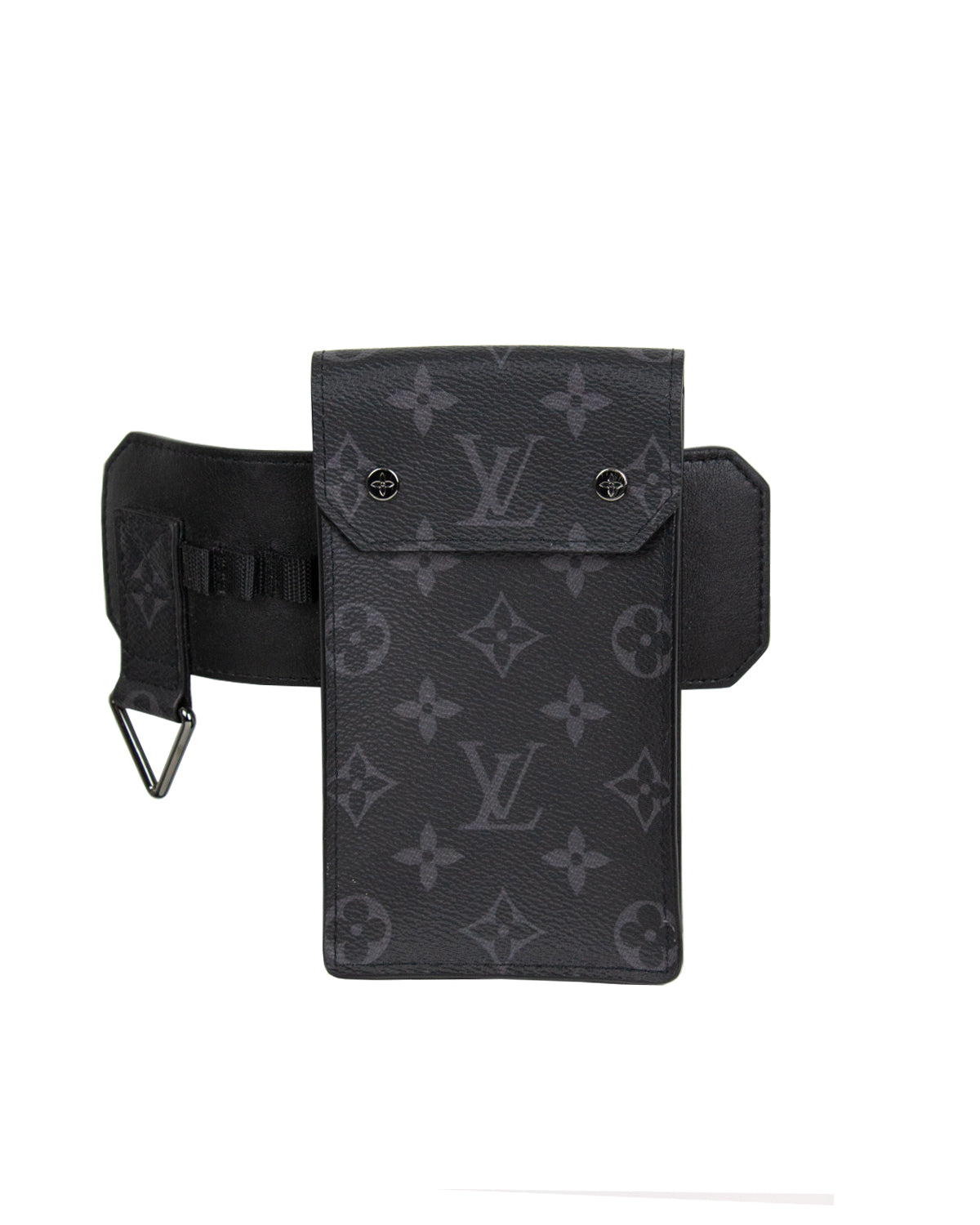 Louis Vuitton LV Skyline 35mm Belt Black Leather. Size 90 cm